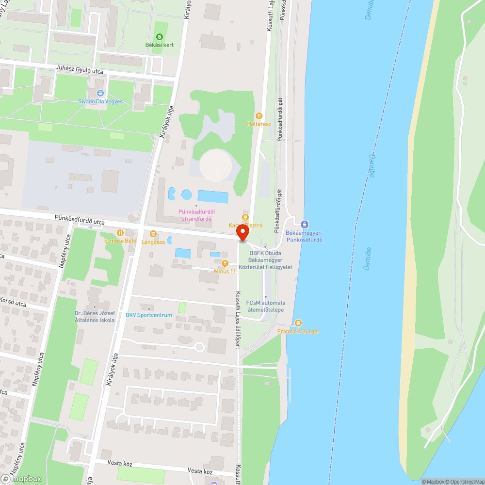 Balesetveszélyes fedlap bejelentés helye