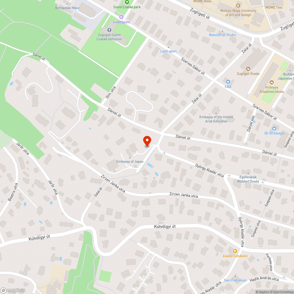 Dupla kátyú, Zalai út xii kerület bejelentés helye