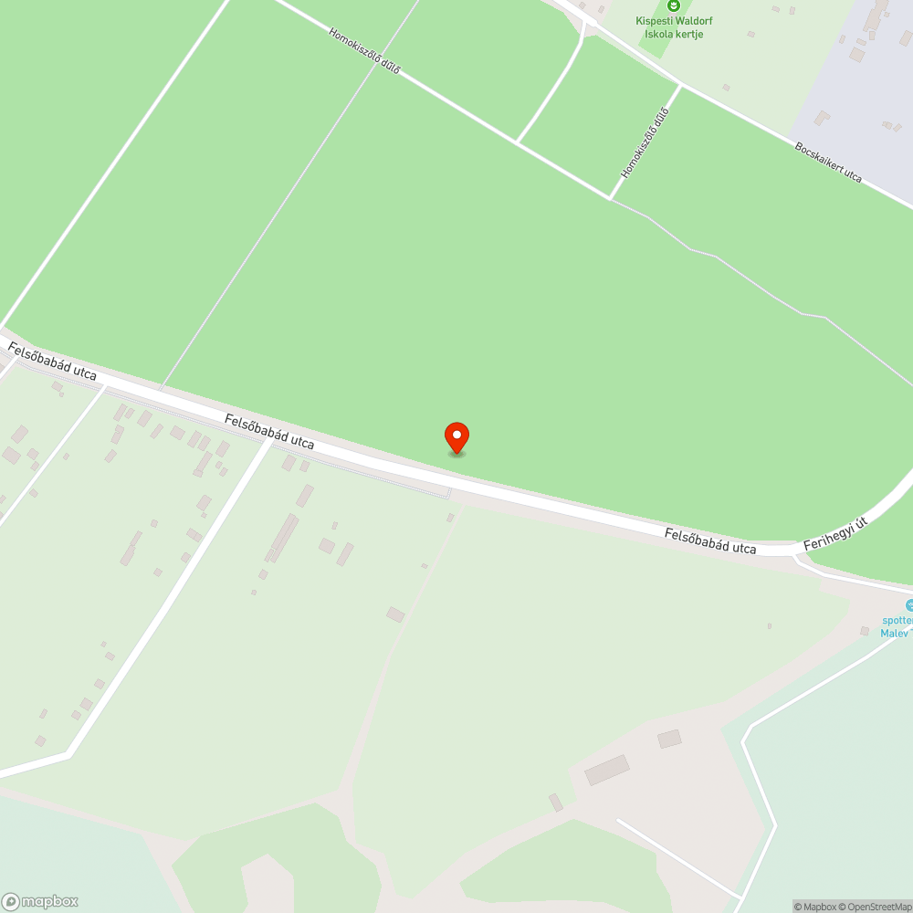 Kerékpárút hiánya bejelentés helye