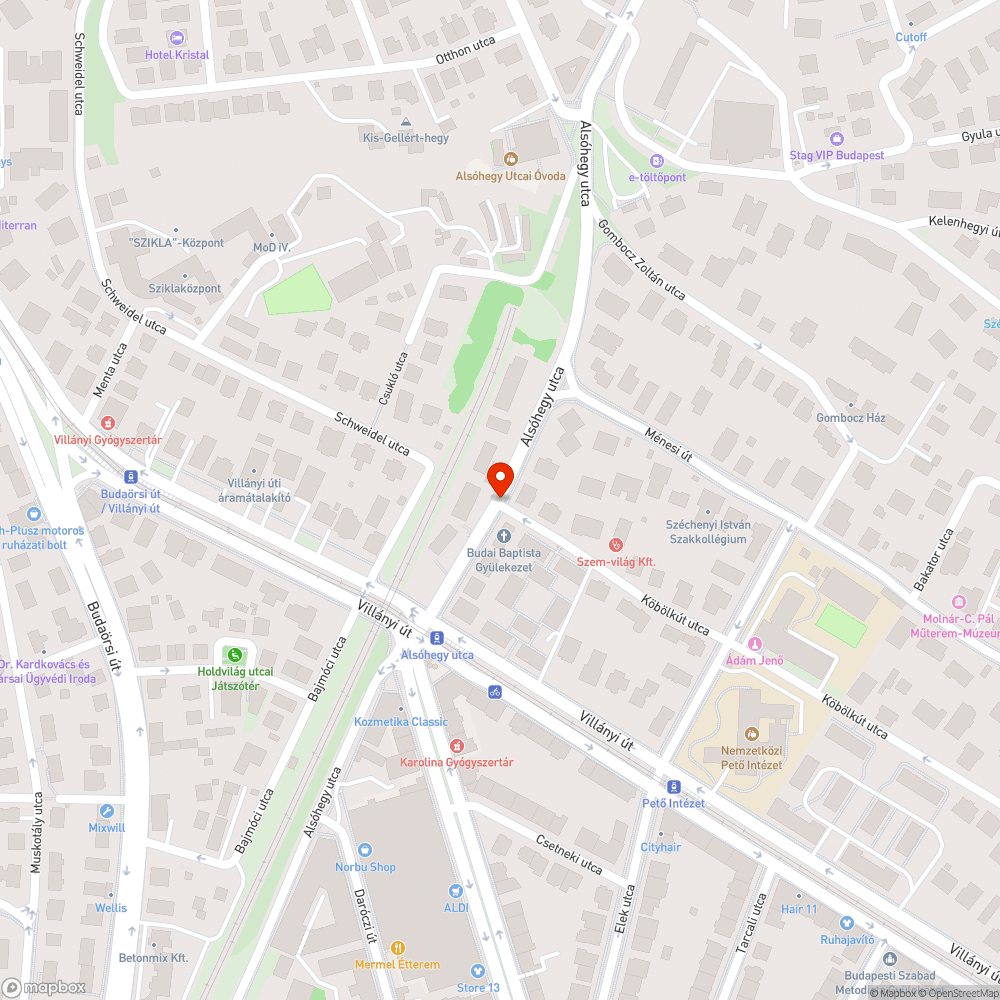 Nem látható tábla bejelentés helye