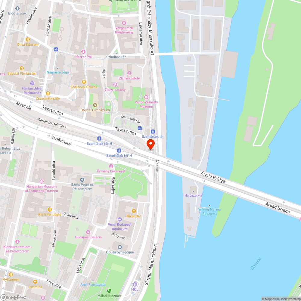 Olajtócsák a buszöbölben bejelentés helye