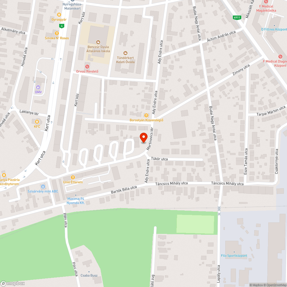 Szemétkupac közterületen bejelentés helye