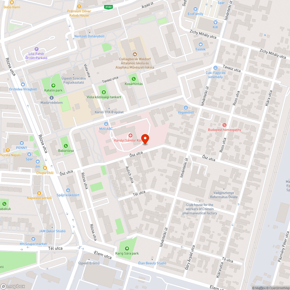 Szemetes járda bejelentés helye