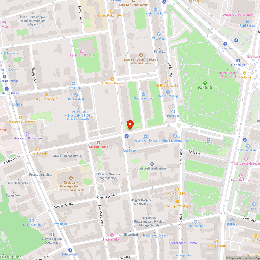 Graffitis szekrény bejelentés helye