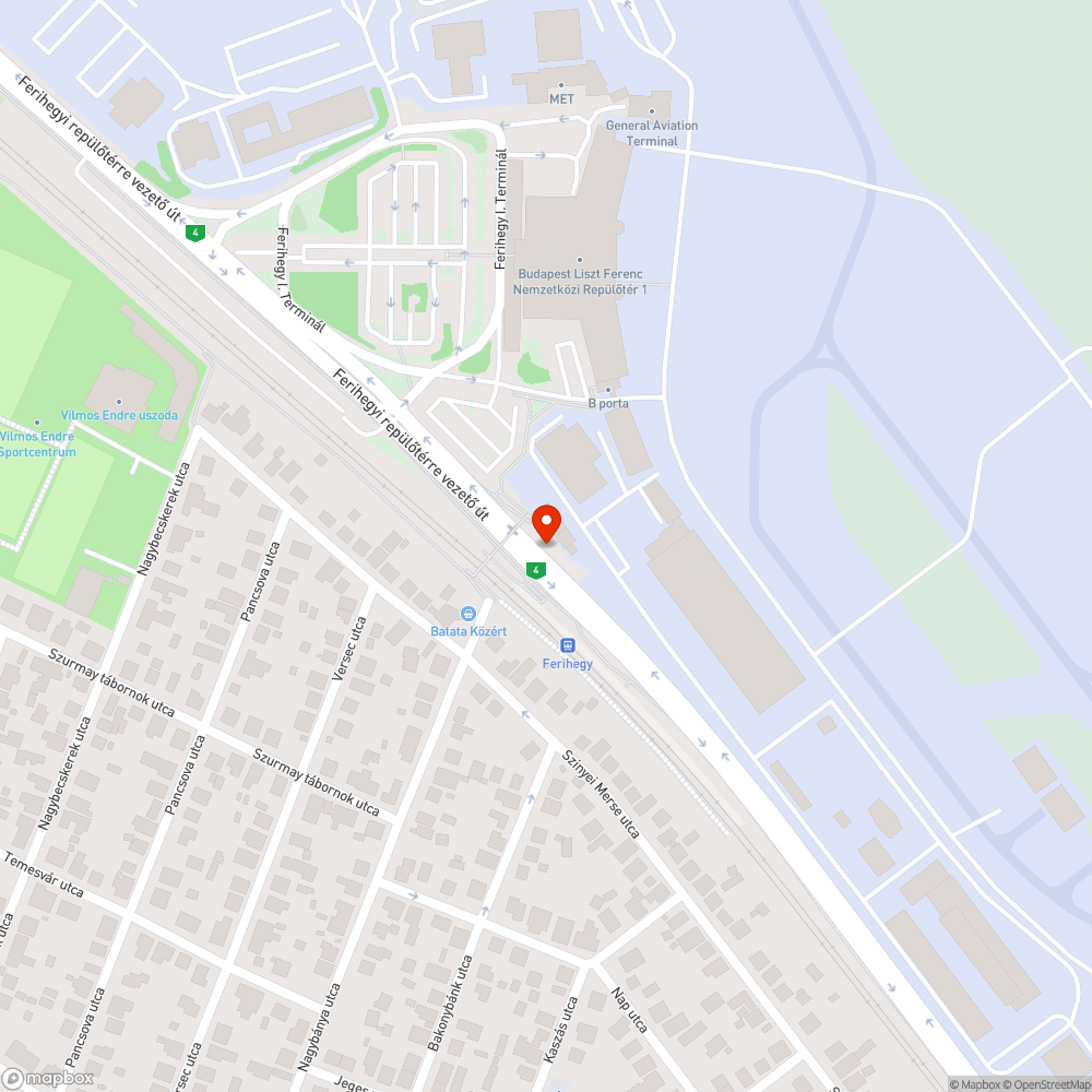 Kidőlt jelzőlámpa bejelentés helye