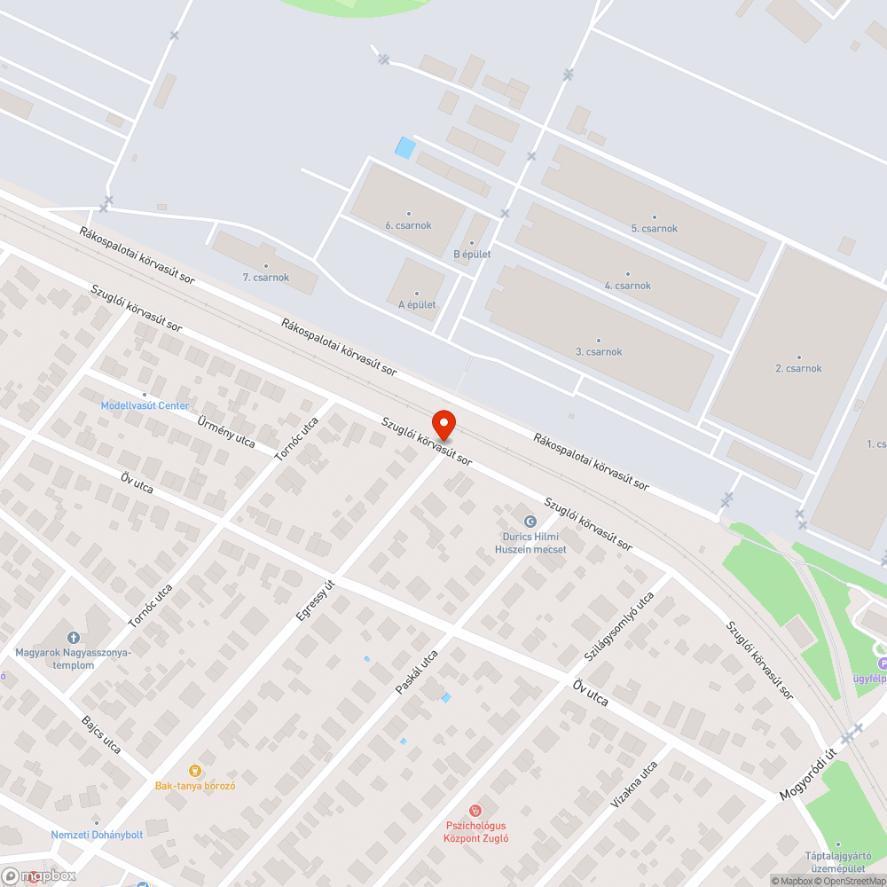 Lezárt gyalogos vasúti aluljáró bejelentés helye