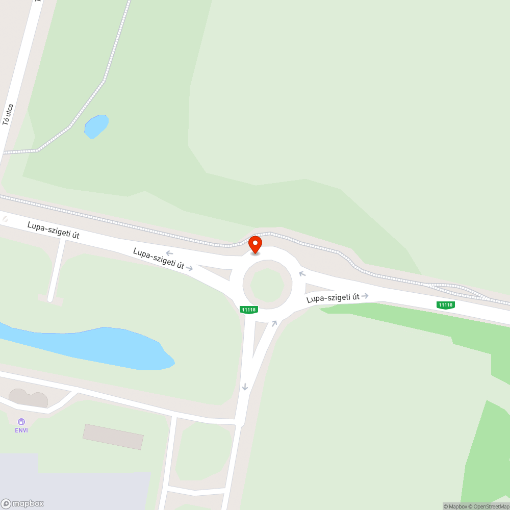 Kiégett lámpa bejelentés helye