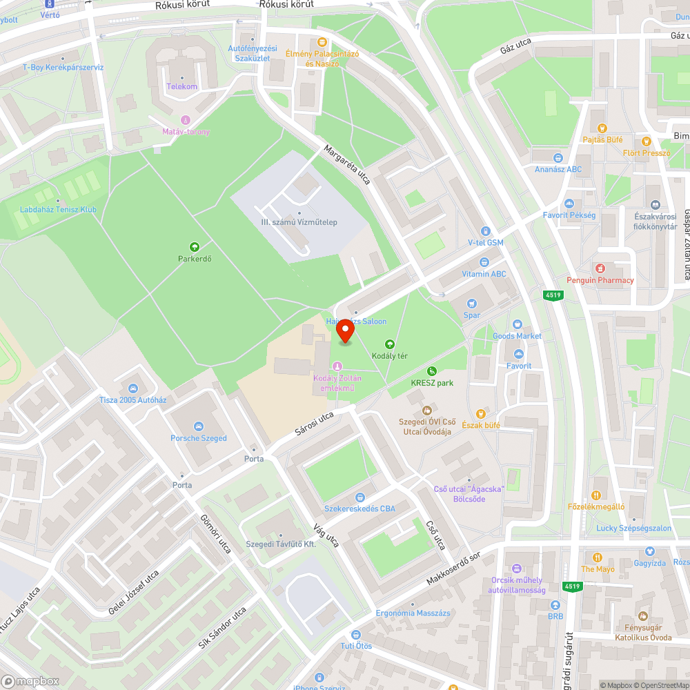 Zöldterület védelme a parkoló autóktól bejelentés helye