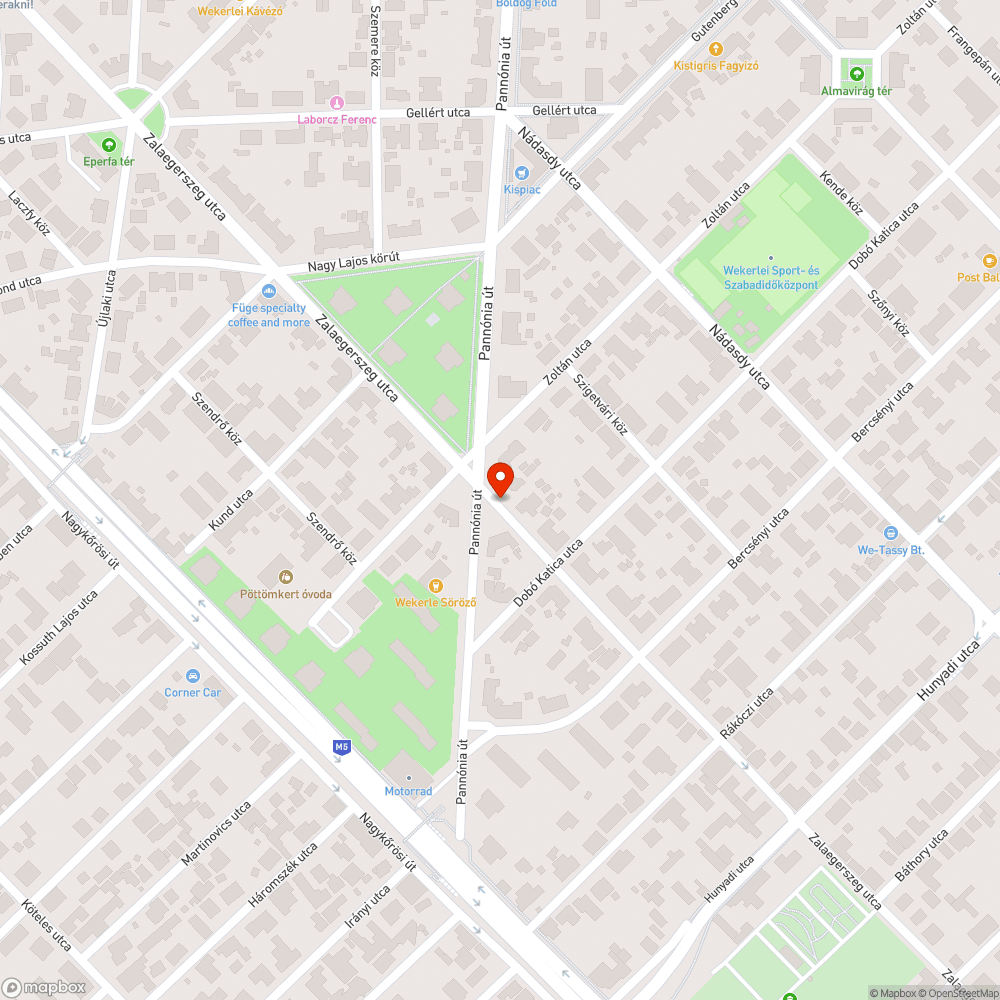 Műszaki nélküli jármű bejelentés helye