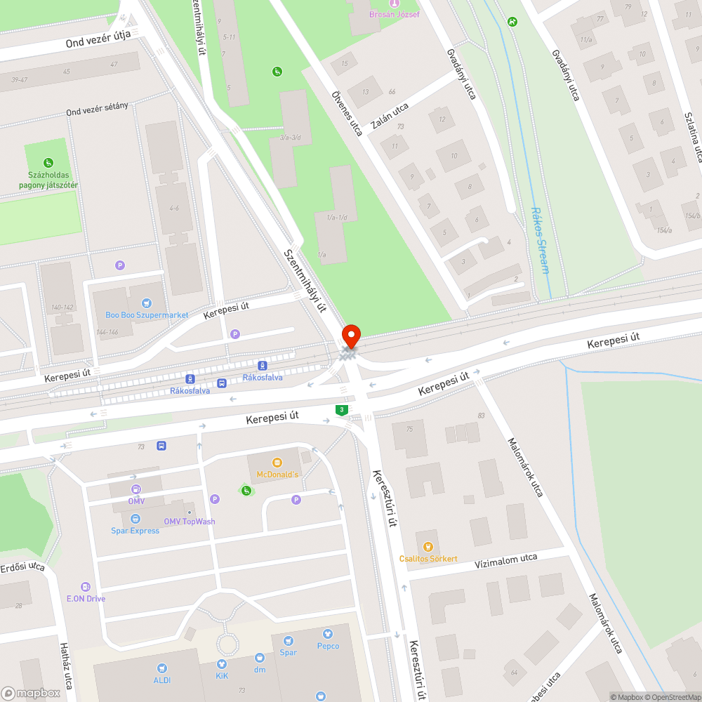 Esőzés után nem működő lámpa - érdeklődés bejelentés helye