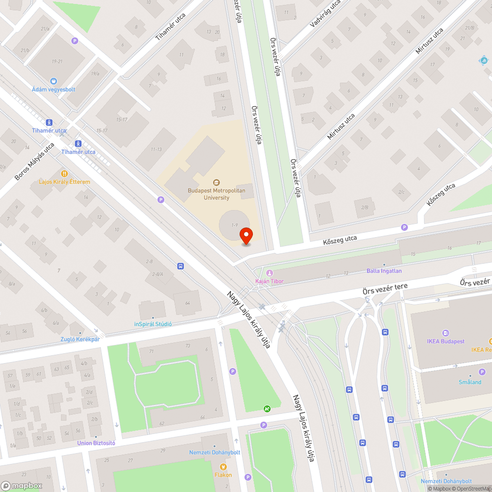 Hiányzó kerékpáros kiegészítő tábla bejelentés helye