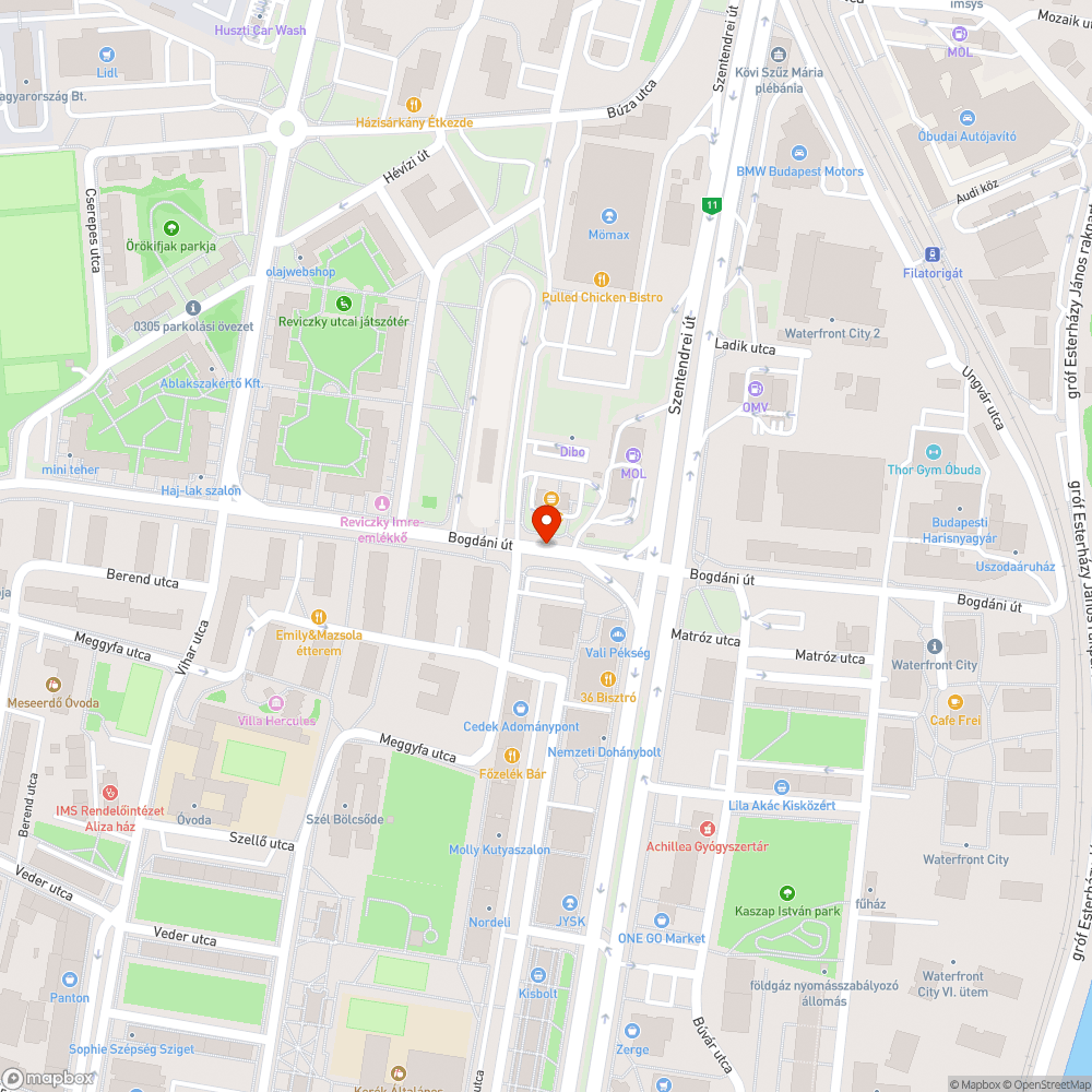 Hiányzó felfestés bejelentés helye