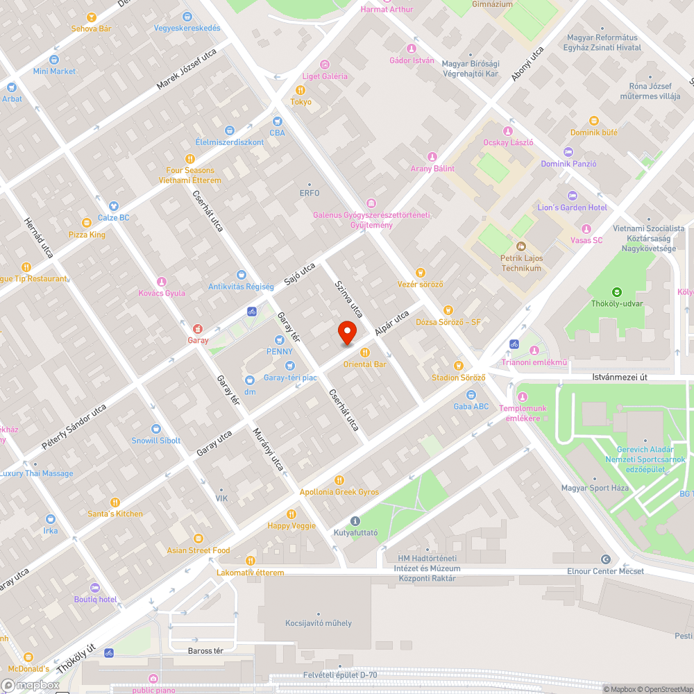 Roncs autó Erzsébetvárosban bejelentés helye