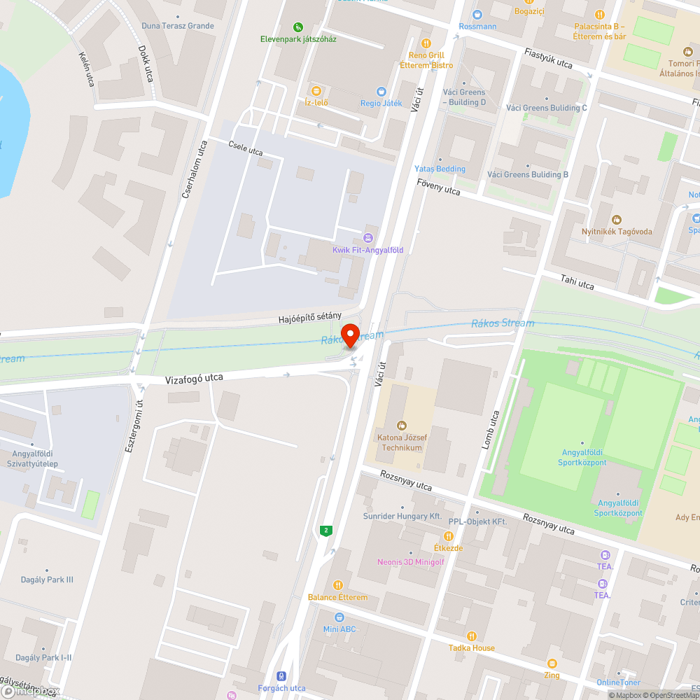 Fém hulladék a bicikliút szélén bejelentés helye