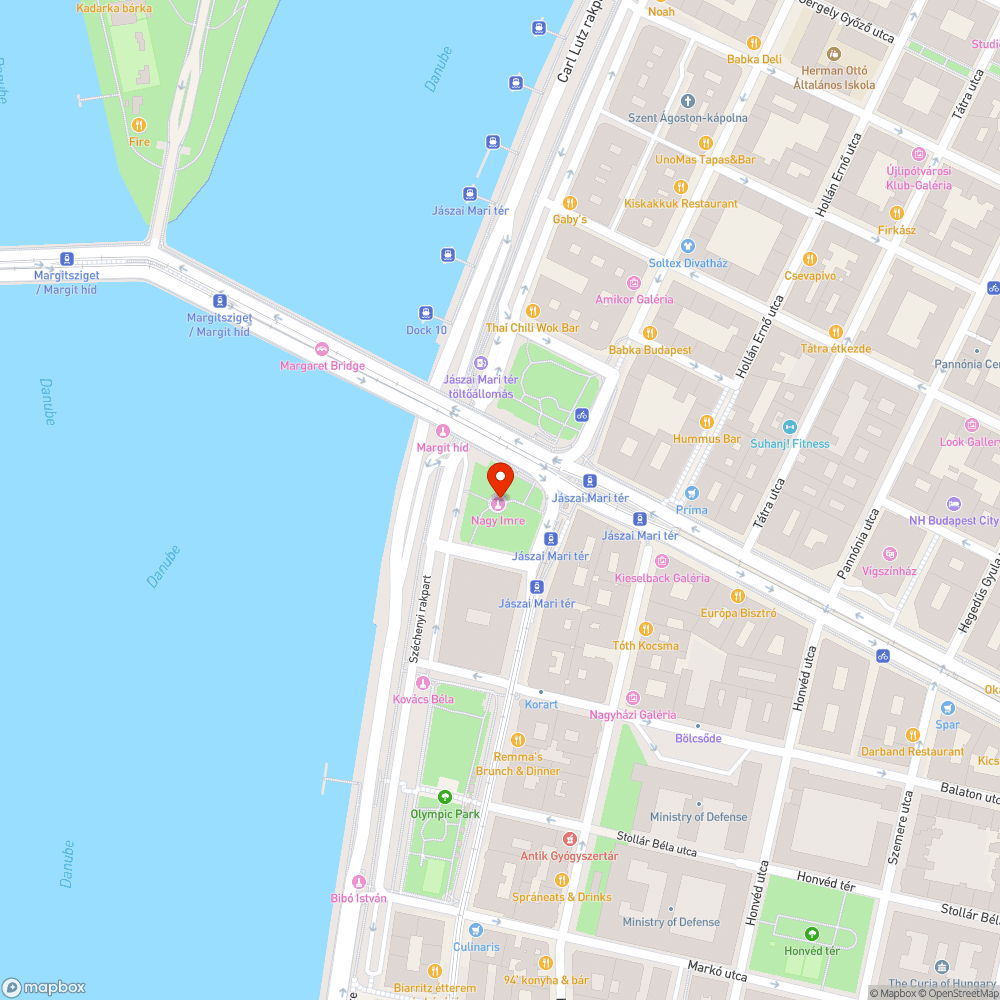 Eldugult víznyelők a Nagy Imre szobor körül bejelentés helye