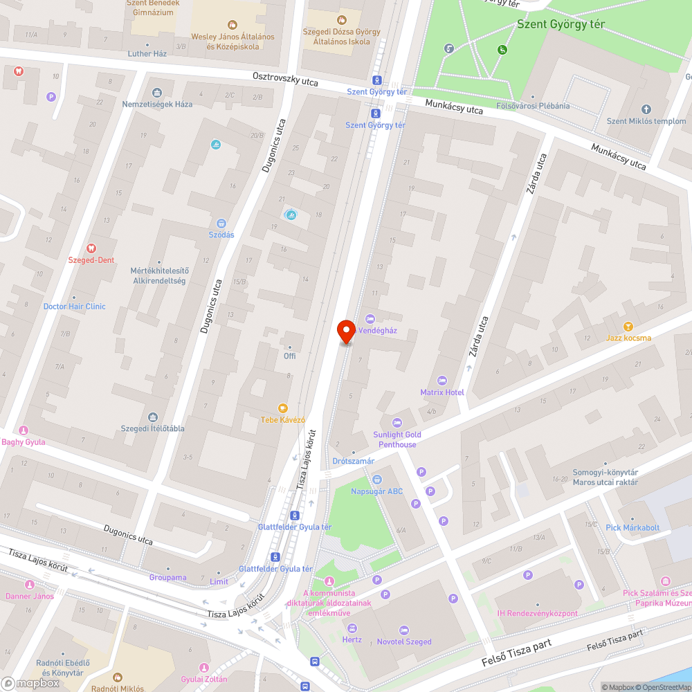 Leszakadt tetejű szemetes bejelentés helye