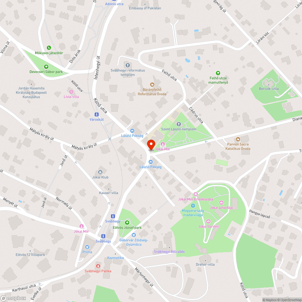 Jelentős forgalom- és sebességnövekedés iskola közelében bejelentés helye