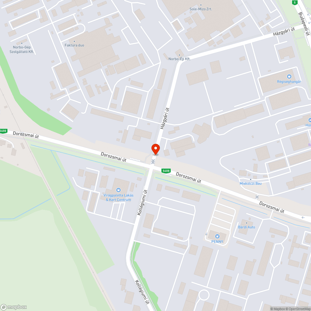 Elhagyott sérült Ford Ka bejelentés helye