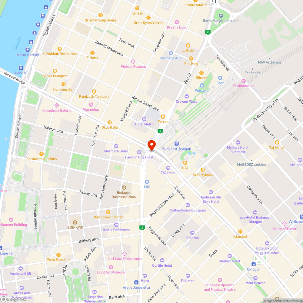 Elhagyott bevásárlókocsi bejelentés helye