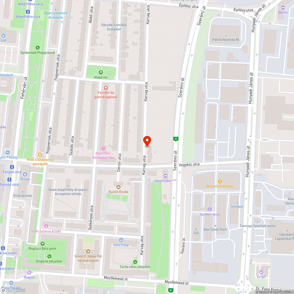 Elhagyott Swift bejelentés helye