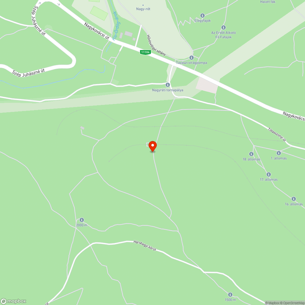 Kupac szemét a Hárs-hegyen a vasút mellett bejelentés helye