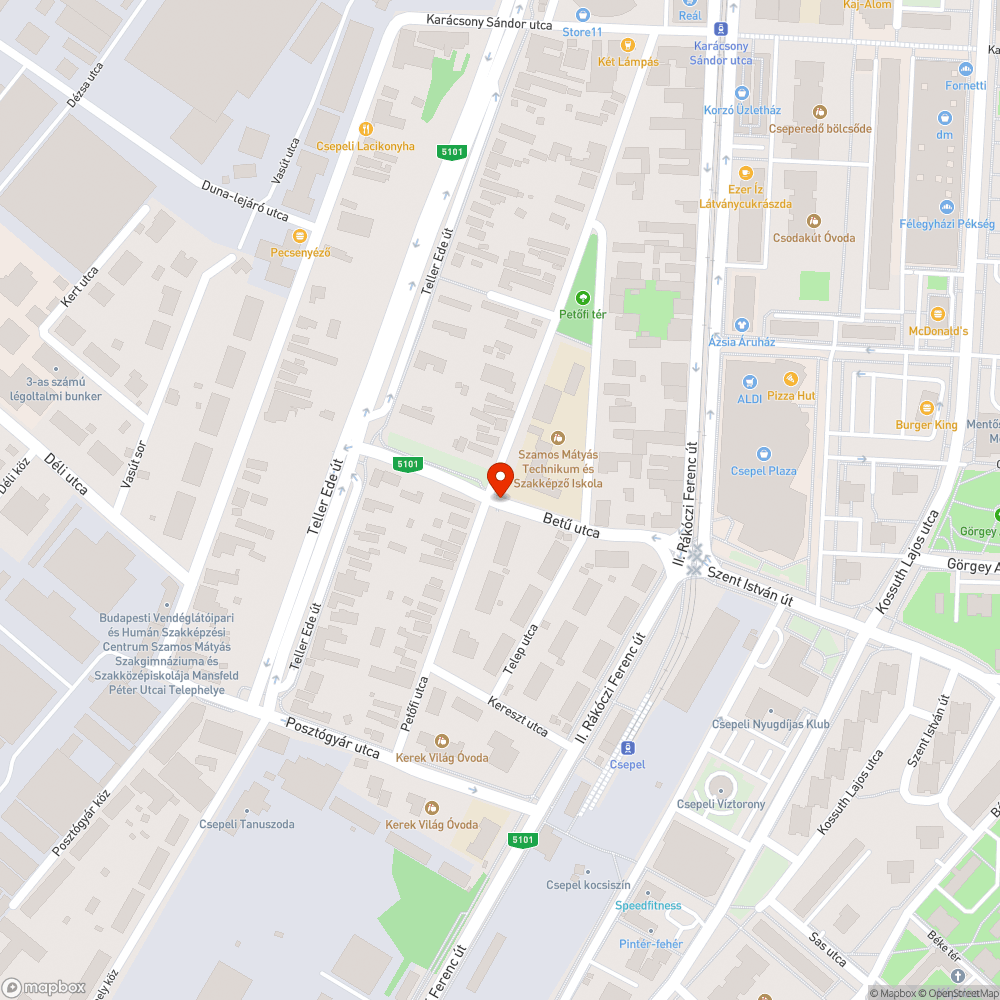 Megrongált jelzőkészülék bejelentés helye