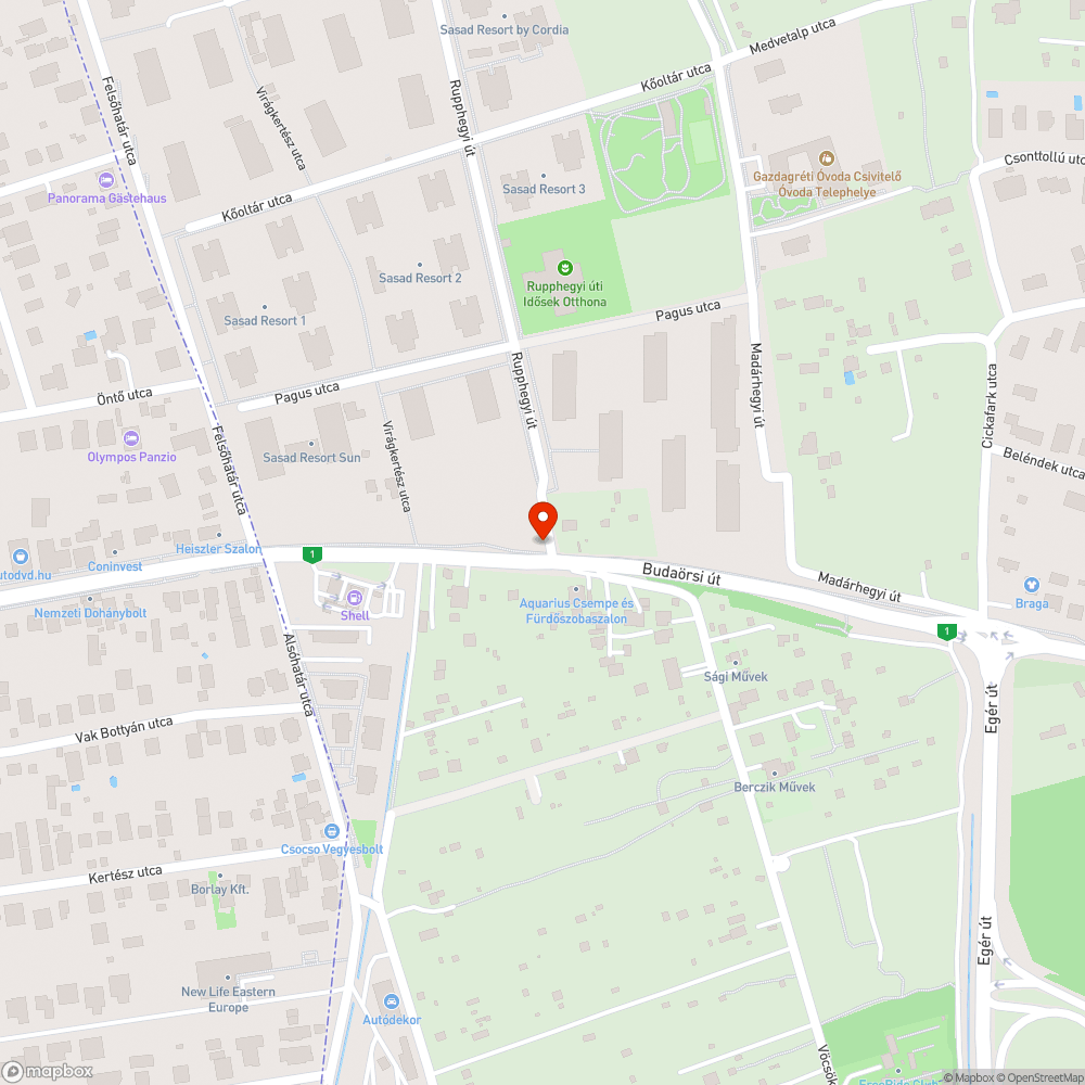 Üres oszlop bejelentés helye