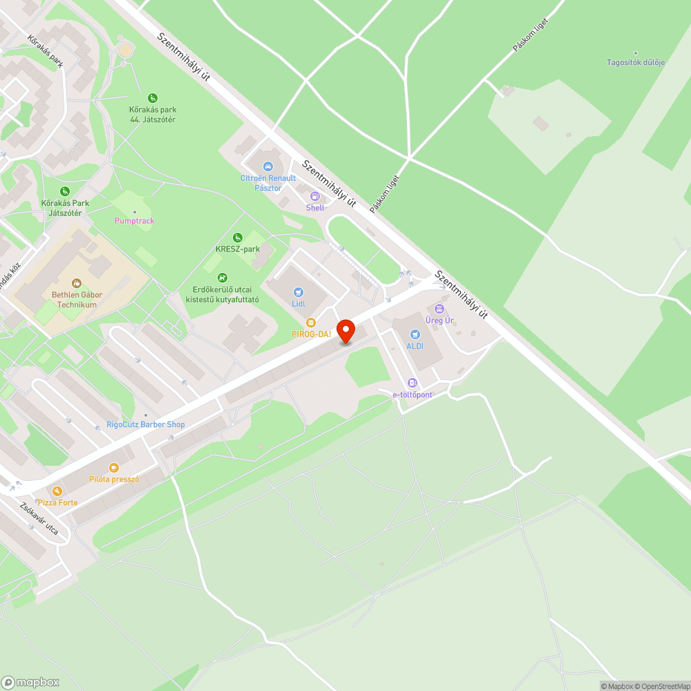 Szabálytalan parkolás bejelentés helye