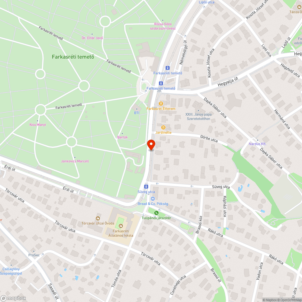 Lámpabúra meglazult, balesetveszélyes bejelentés helye