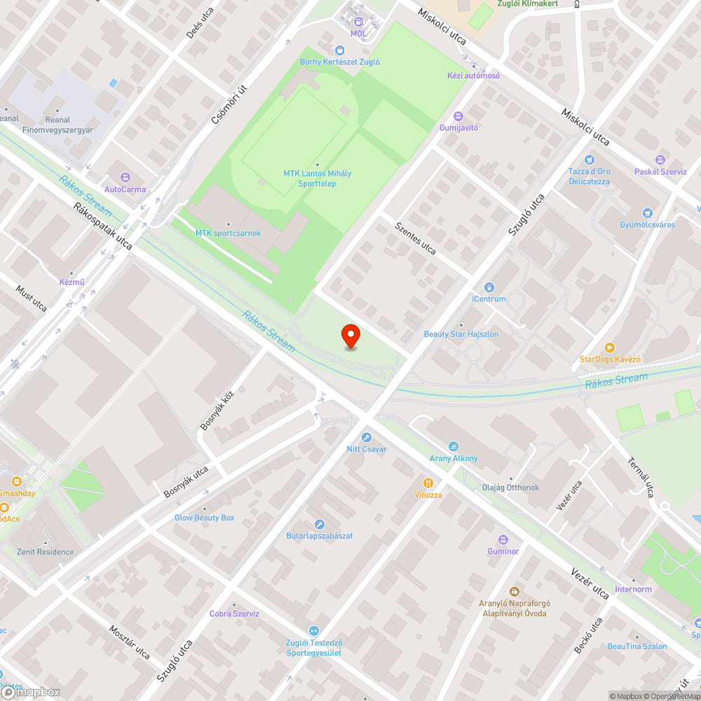 Szemétkupacok a kerékpárút mentén bejelentés helye