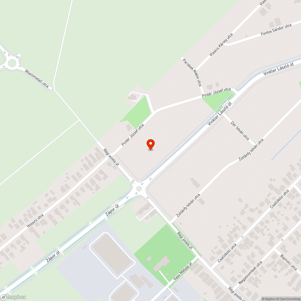 Éles kőzúzalék a kerékpársávban bejelentés helye