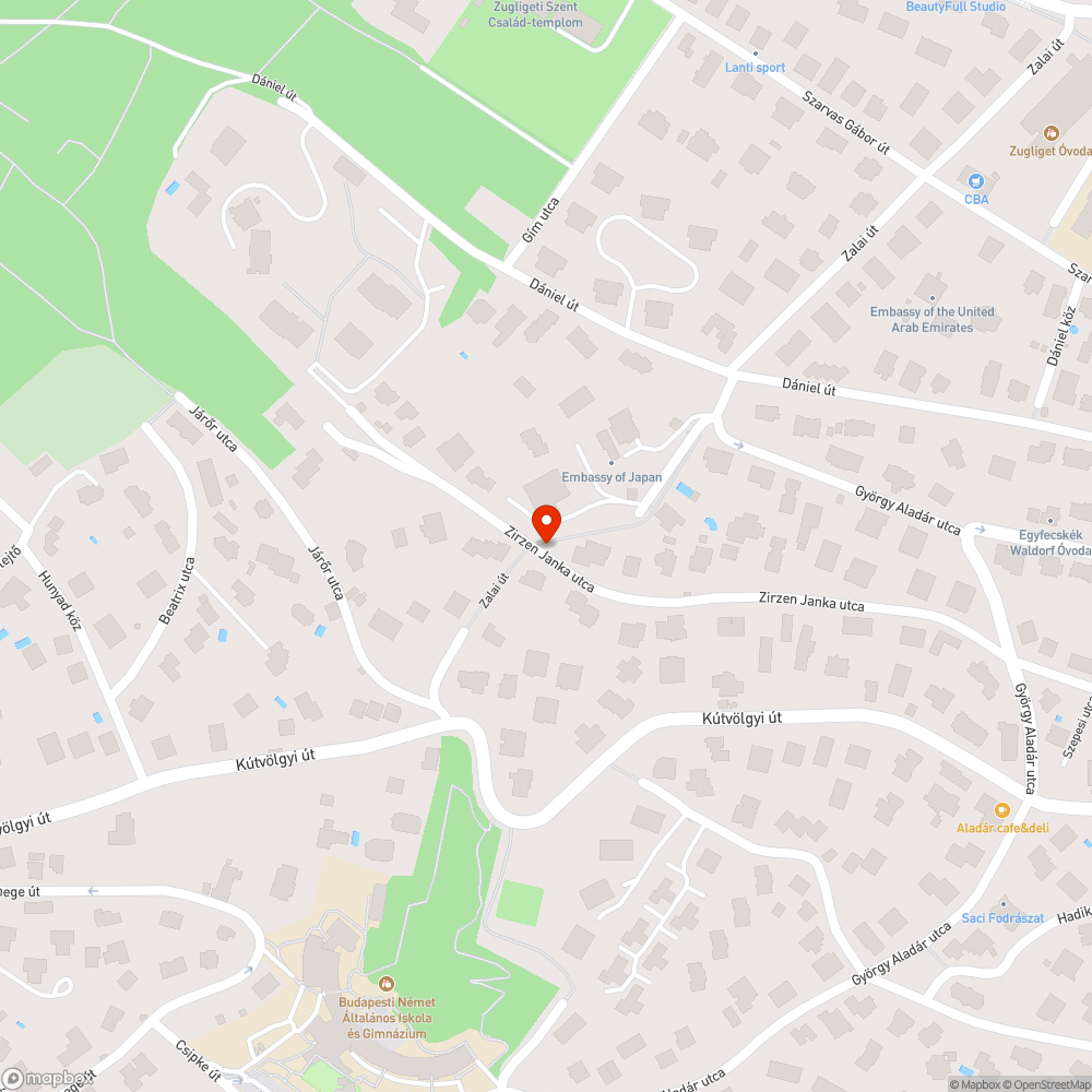 Eltűnt kutyaürülékgyűjtő bejelentés helye