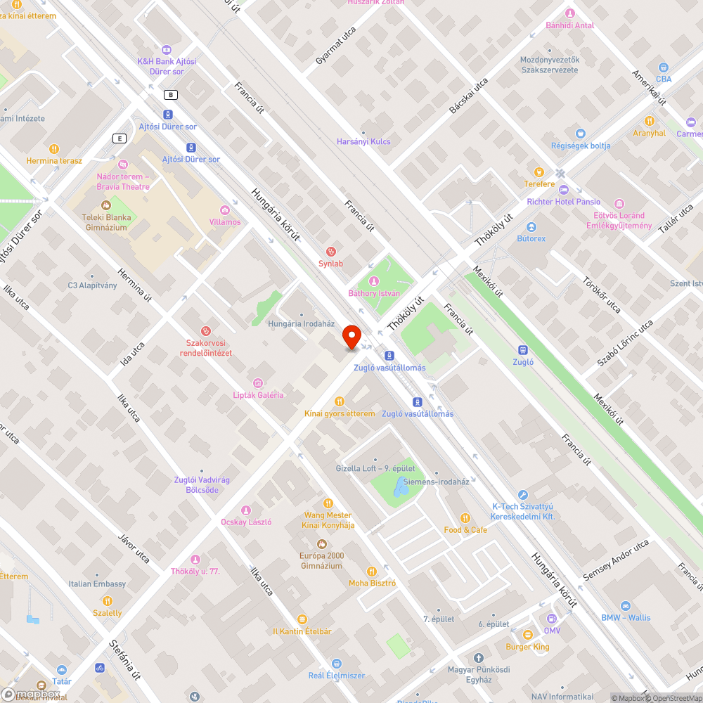 Láthatatlan sávok bejelentés helye