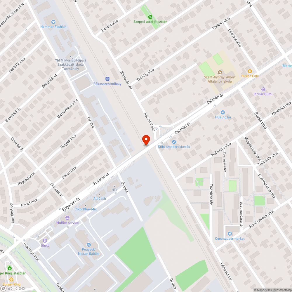 4 db kátyú a felüljáró közepén bejelentés helye