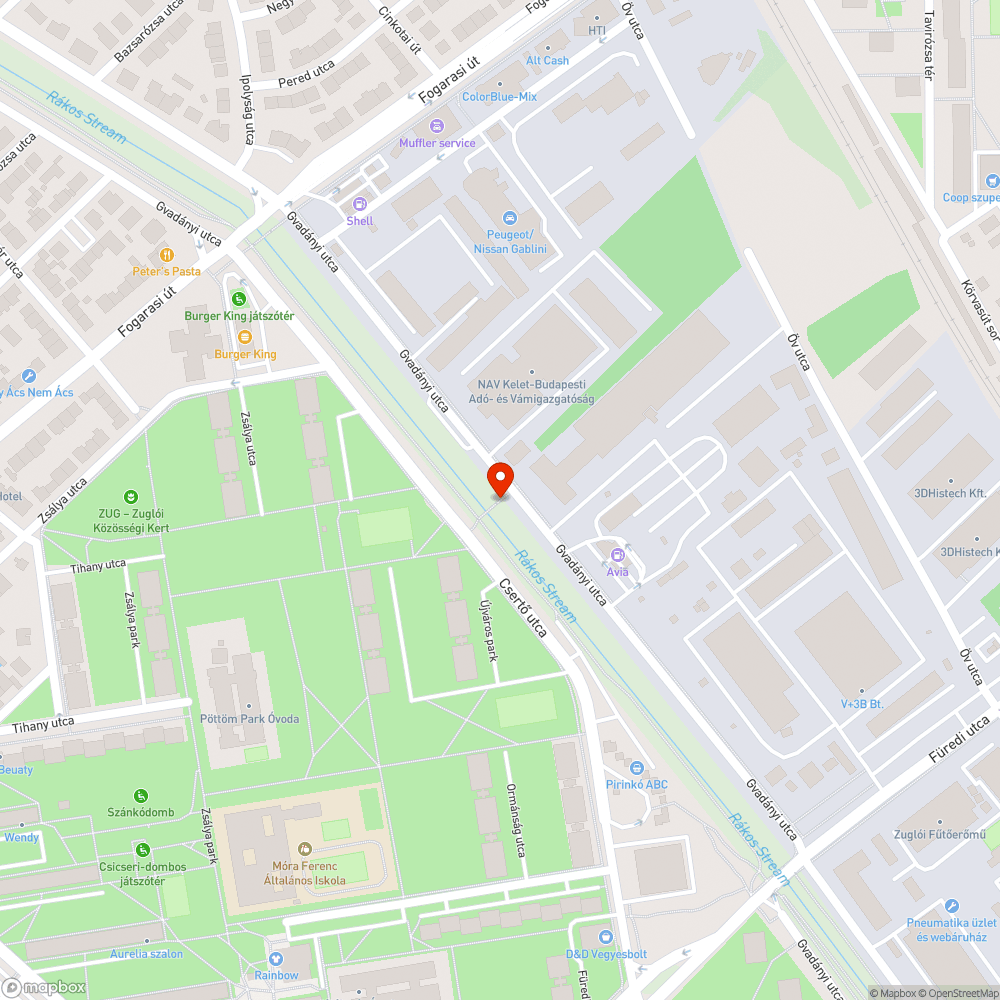 Ellopott csemetefák bejelentés helye