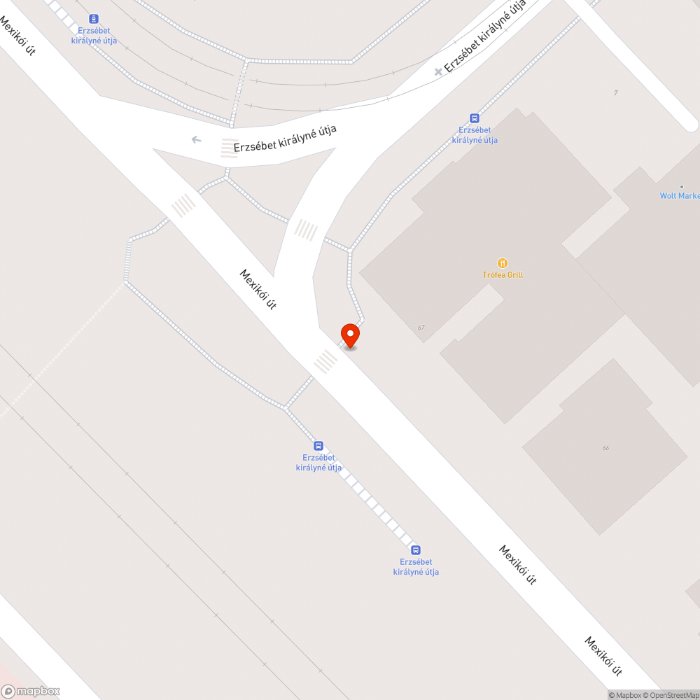 Parkoló bejelentés helye