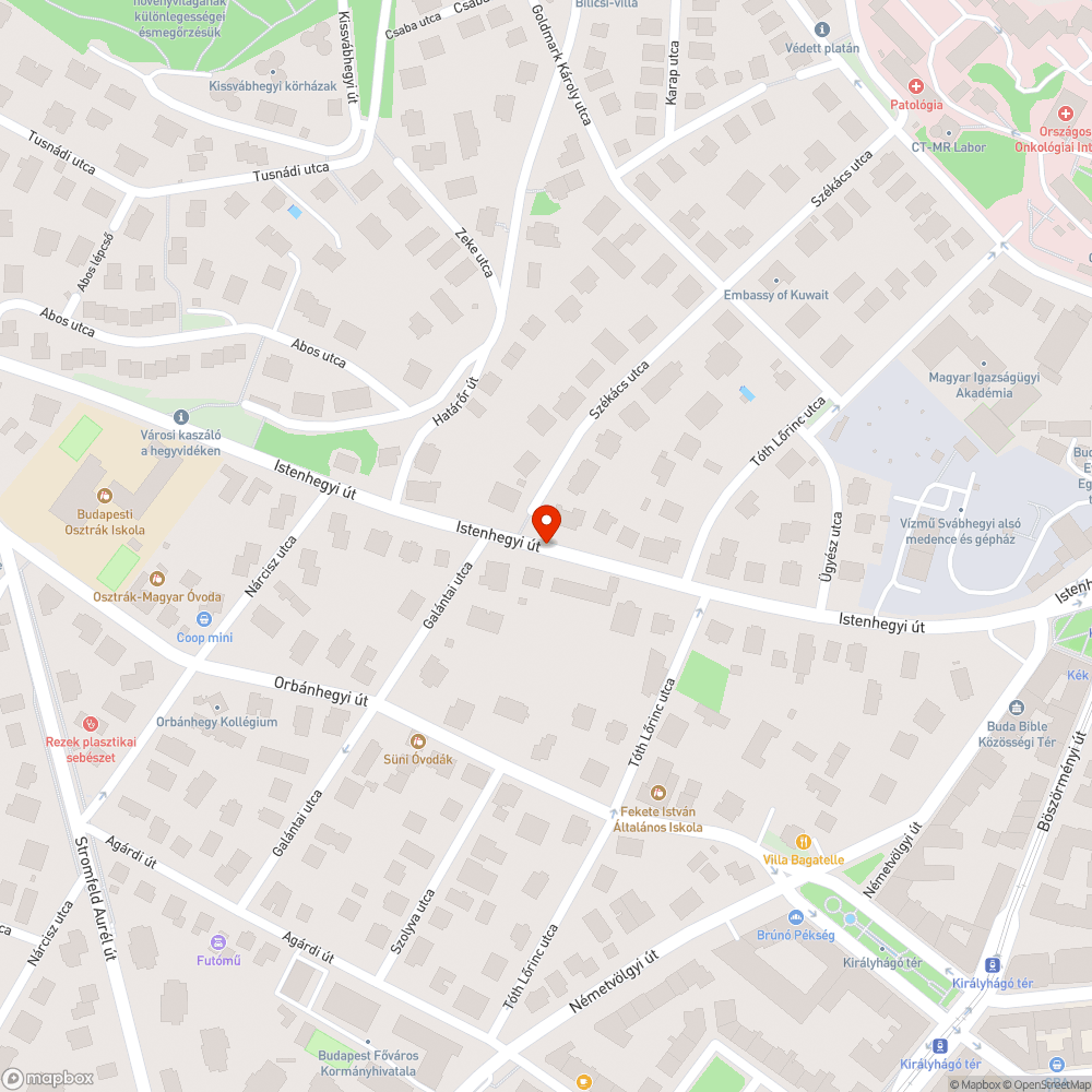 Tilosban parkolás bejelentés helye