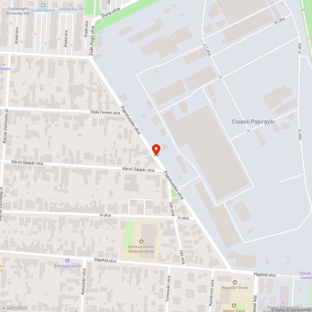 Elhagyott Ford bejelentés helye