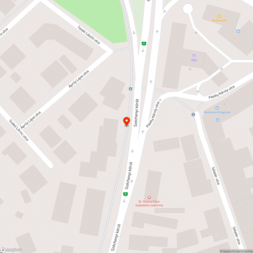 Kerékpárút burkolati hiány bejelentés helye