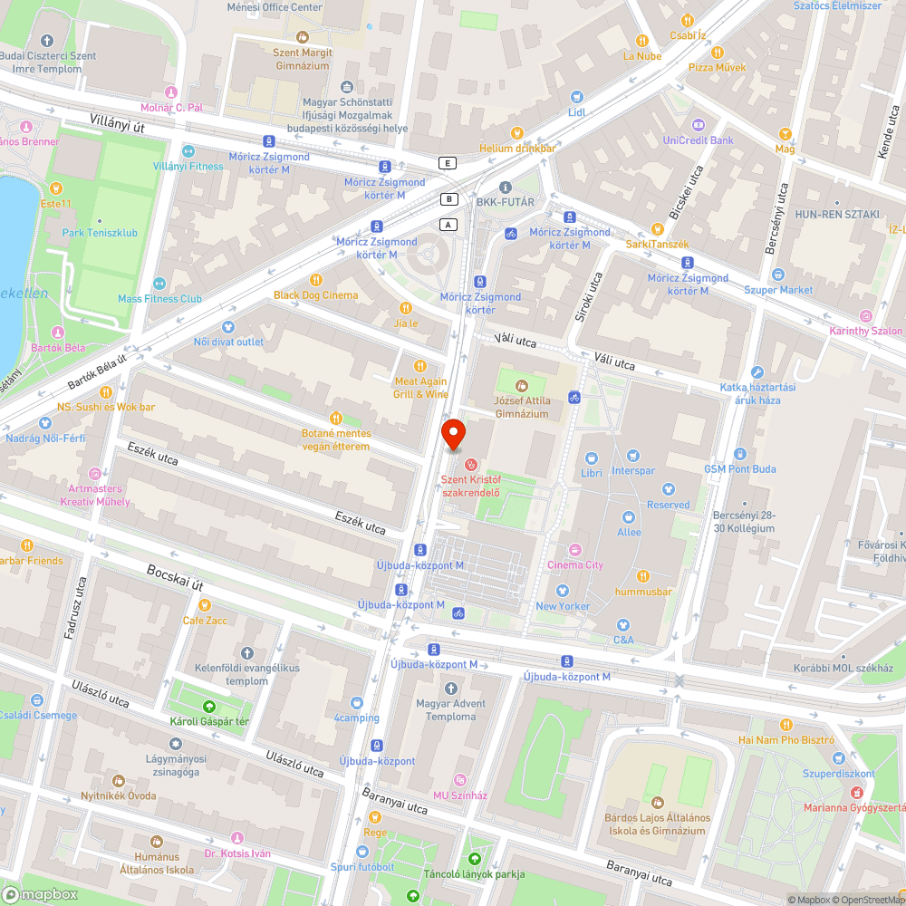 Kerékpár roncs bejelentés helye