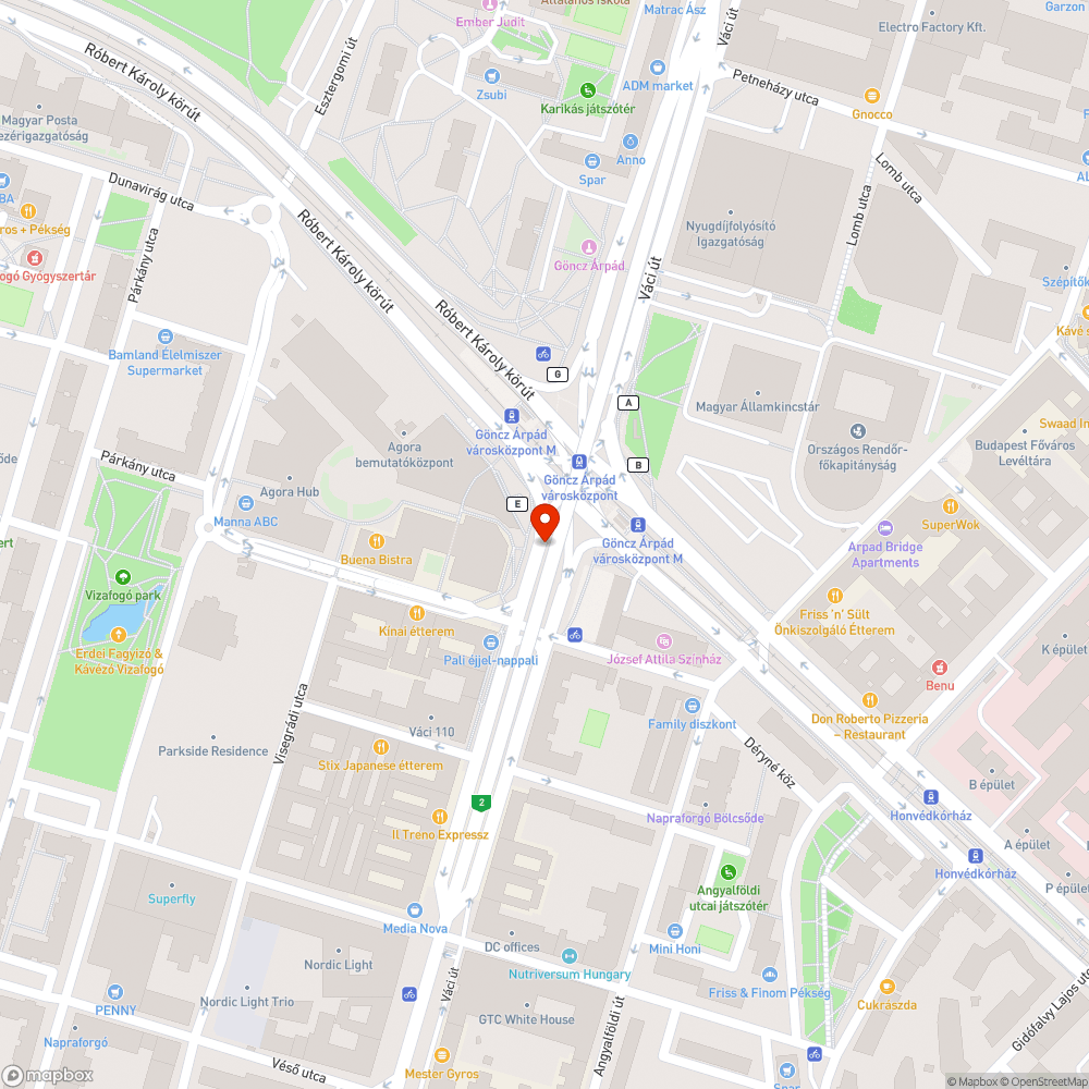 Nem bizalomgerjesztő repedések és betonpotyogás bejelentés helye