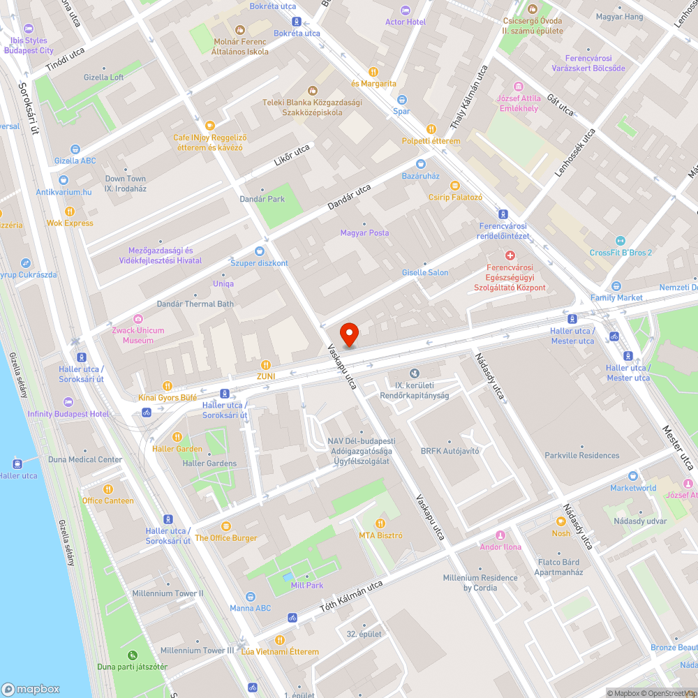 kidőlt tábla bejelentés helye