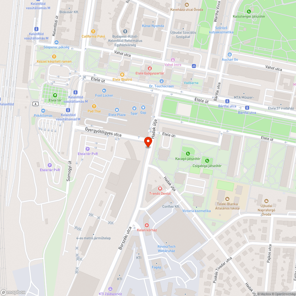 Tilosban parkolás bejelentés helye