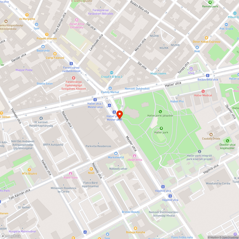 Sok szemét, kicsi szemetes bejelentés helye