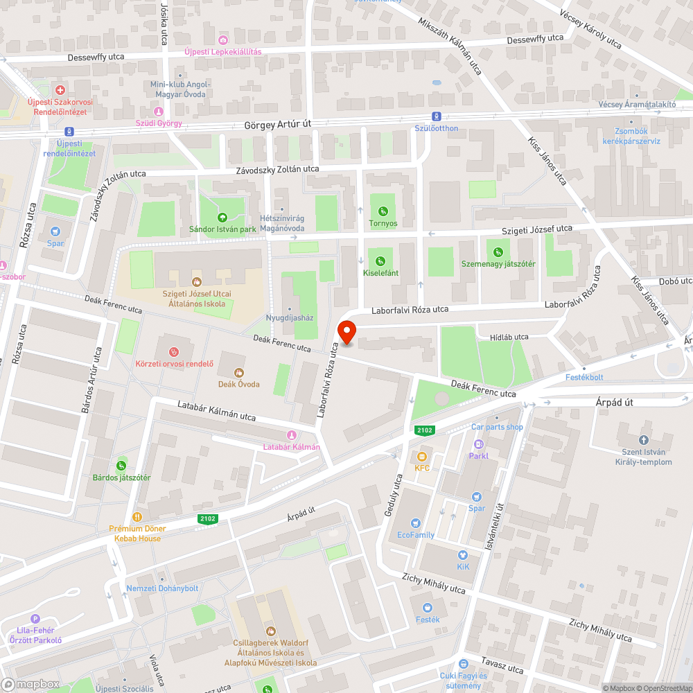 parkolóhely kisajátítása bejelentés helye