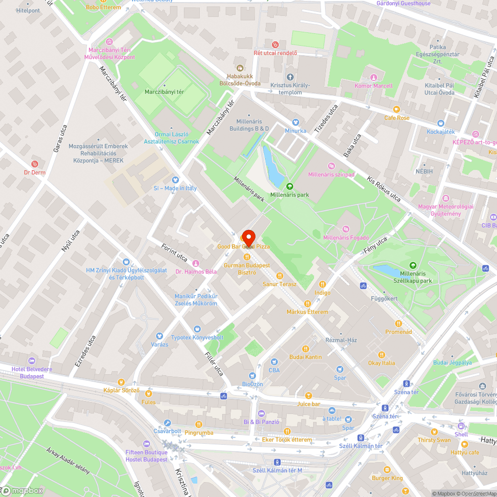 Megdőlt oszlop bejelentés helye