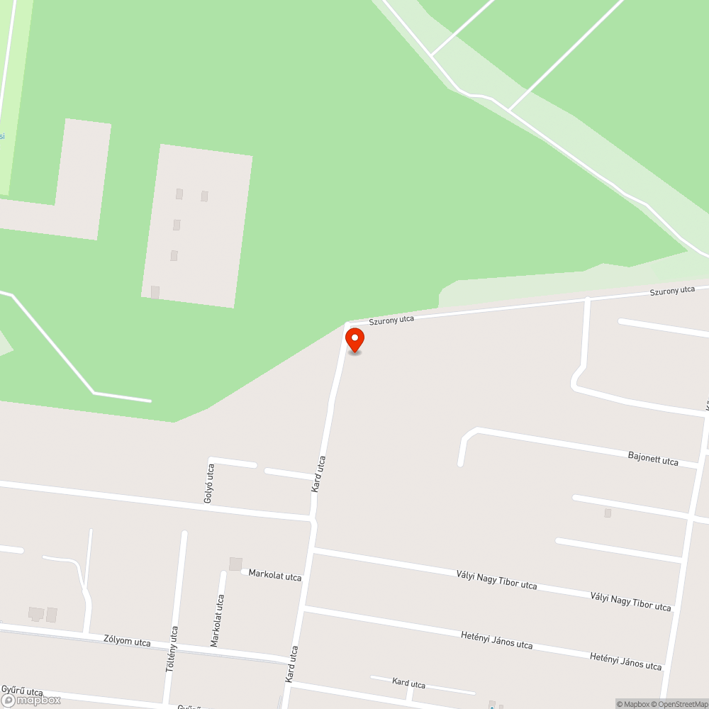 Járhatalan út. . bejelentés helye