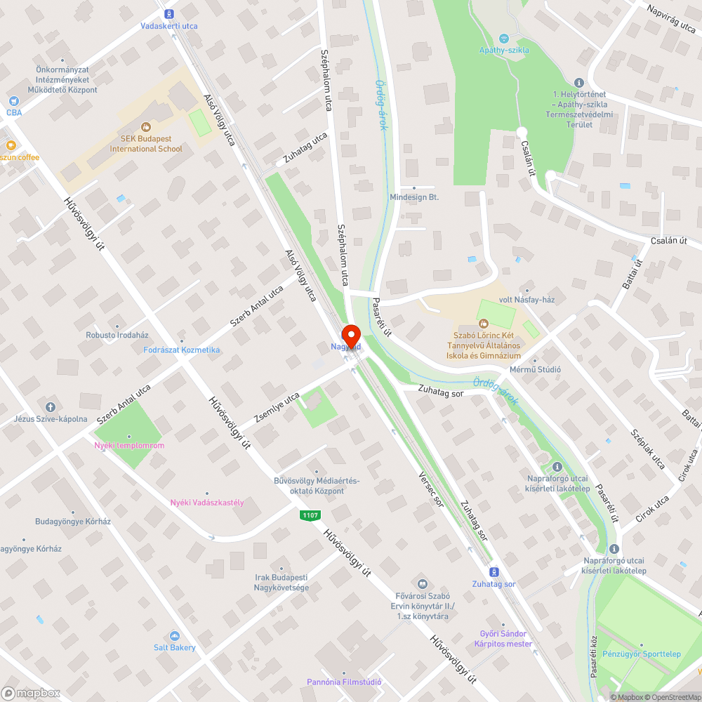 Leesett védő bejelentés helye