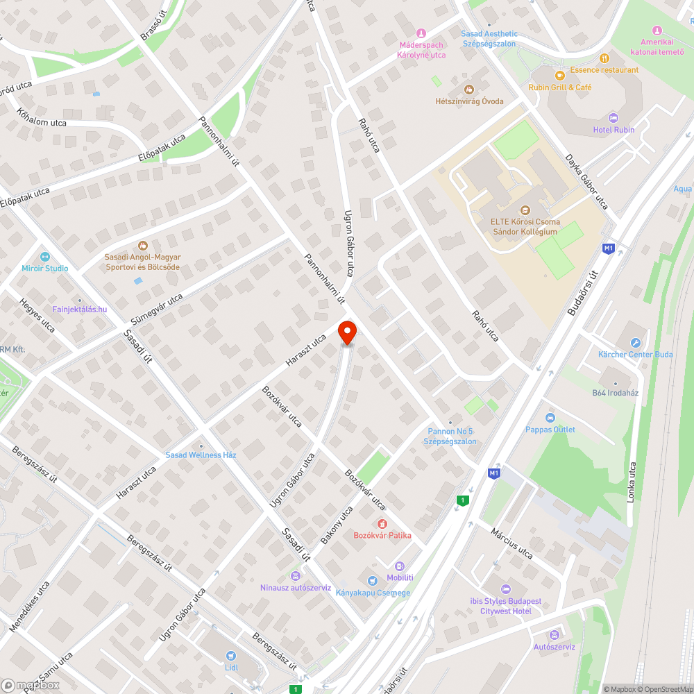 Szokásos avarhegyek bejelentés helye