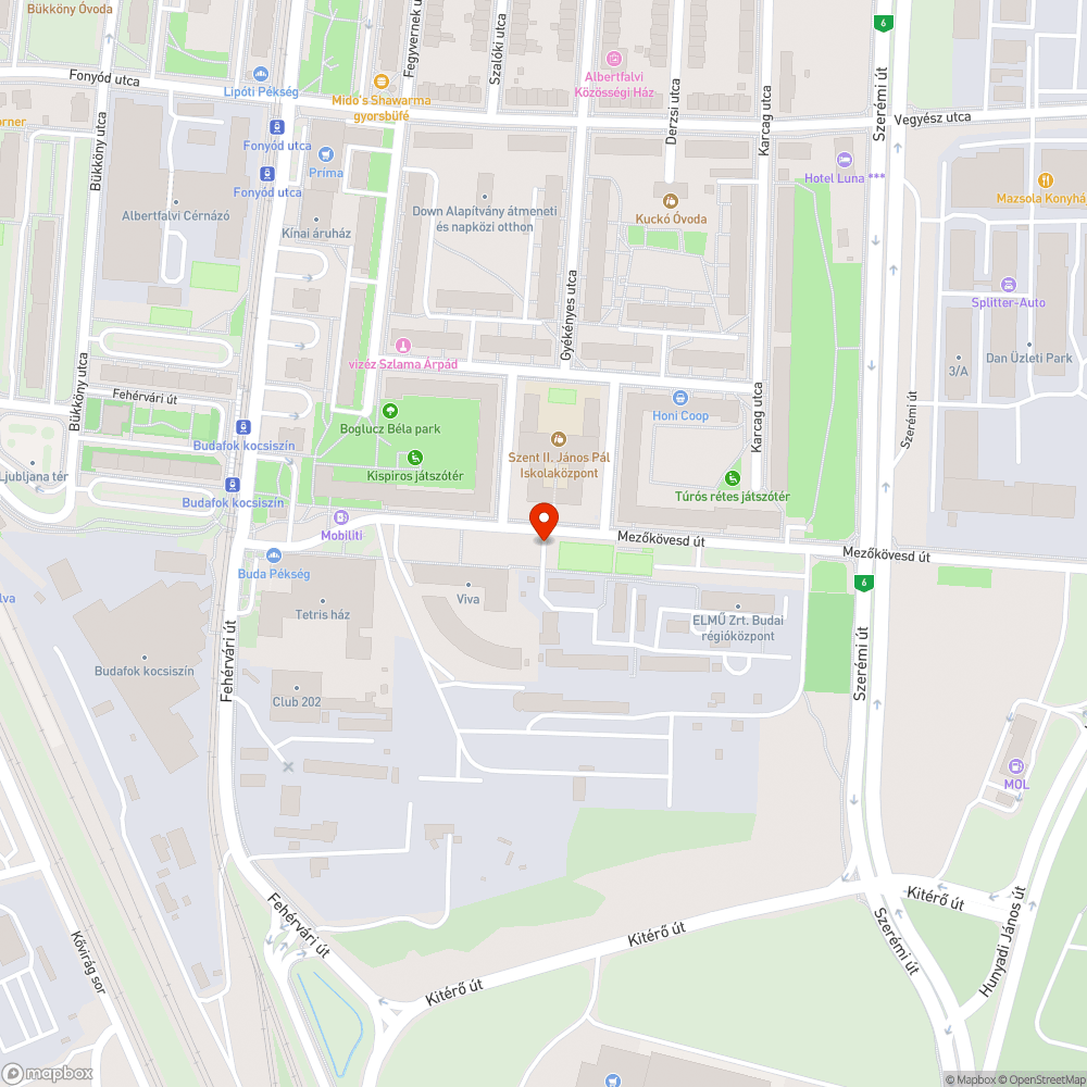 Elhagyott jármű közterületen bejelentés helye